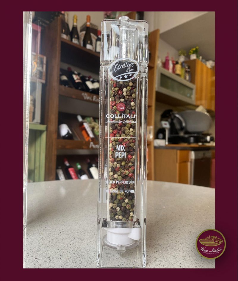 Мелница с Микс Пипери 24 cm - 58 g - Montosco Sapori da Vivere